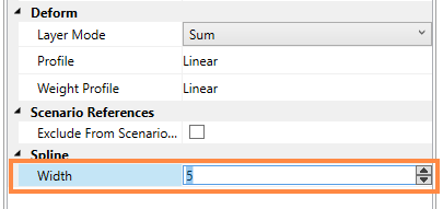 Deform Width