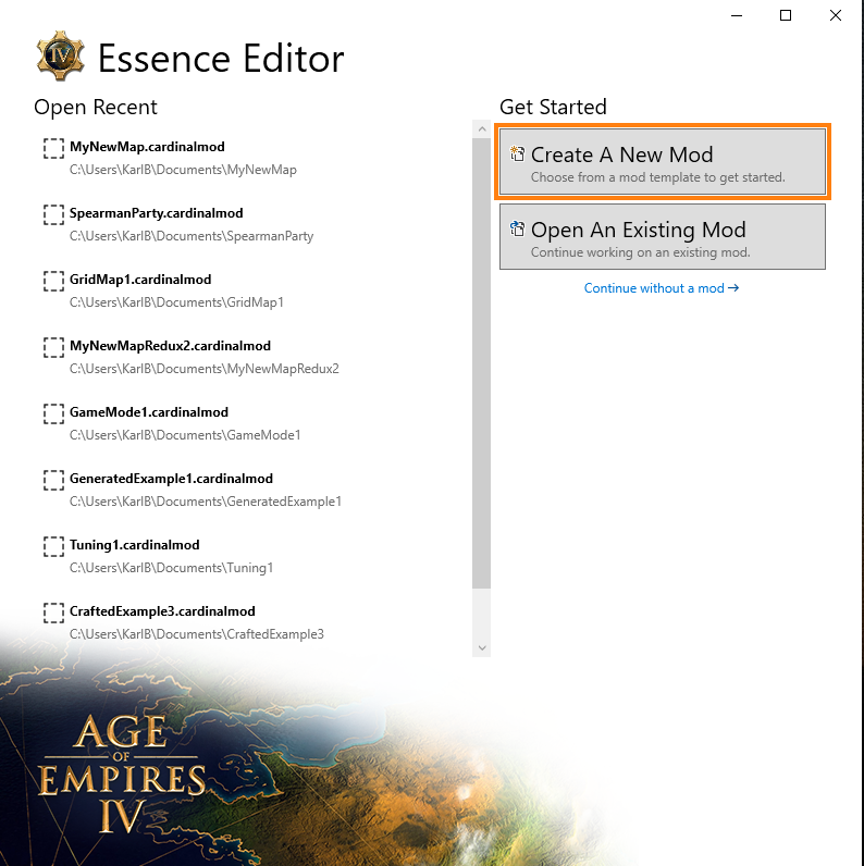 Opening Screen 2