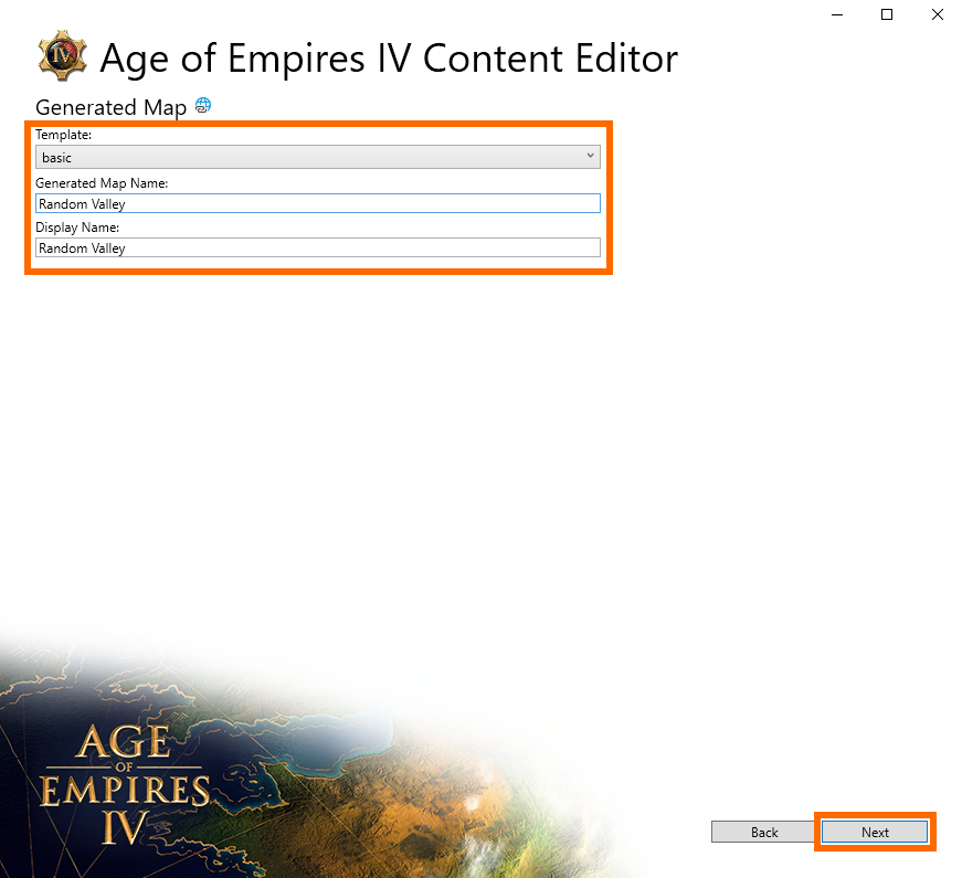 Define Map Parameters