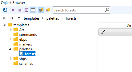 Select Palette