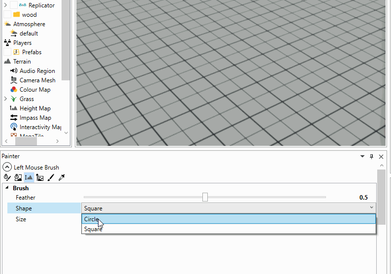 Feather Extrude GIF