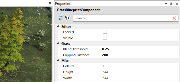 Grass Properties