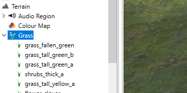 Select Grass Object