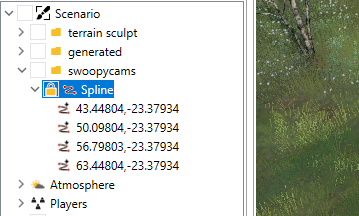Spline in Folder