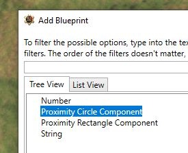 Add Proximity